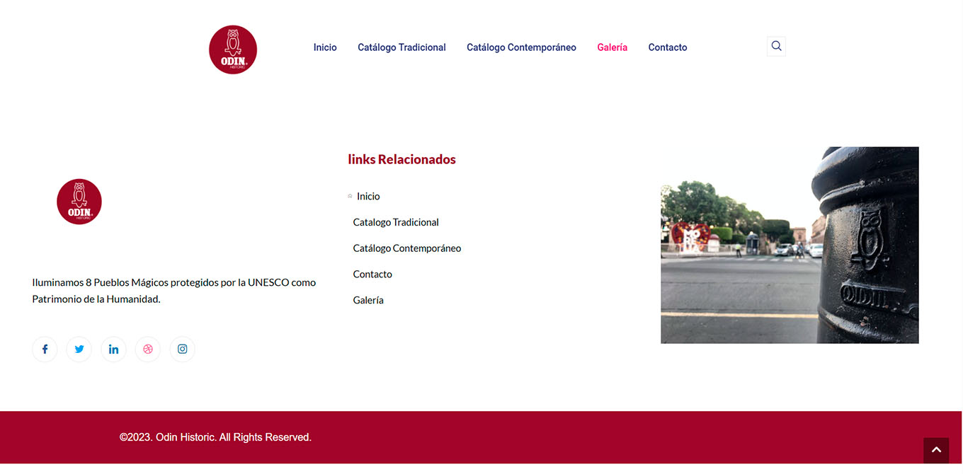 Tienda en línea para productos